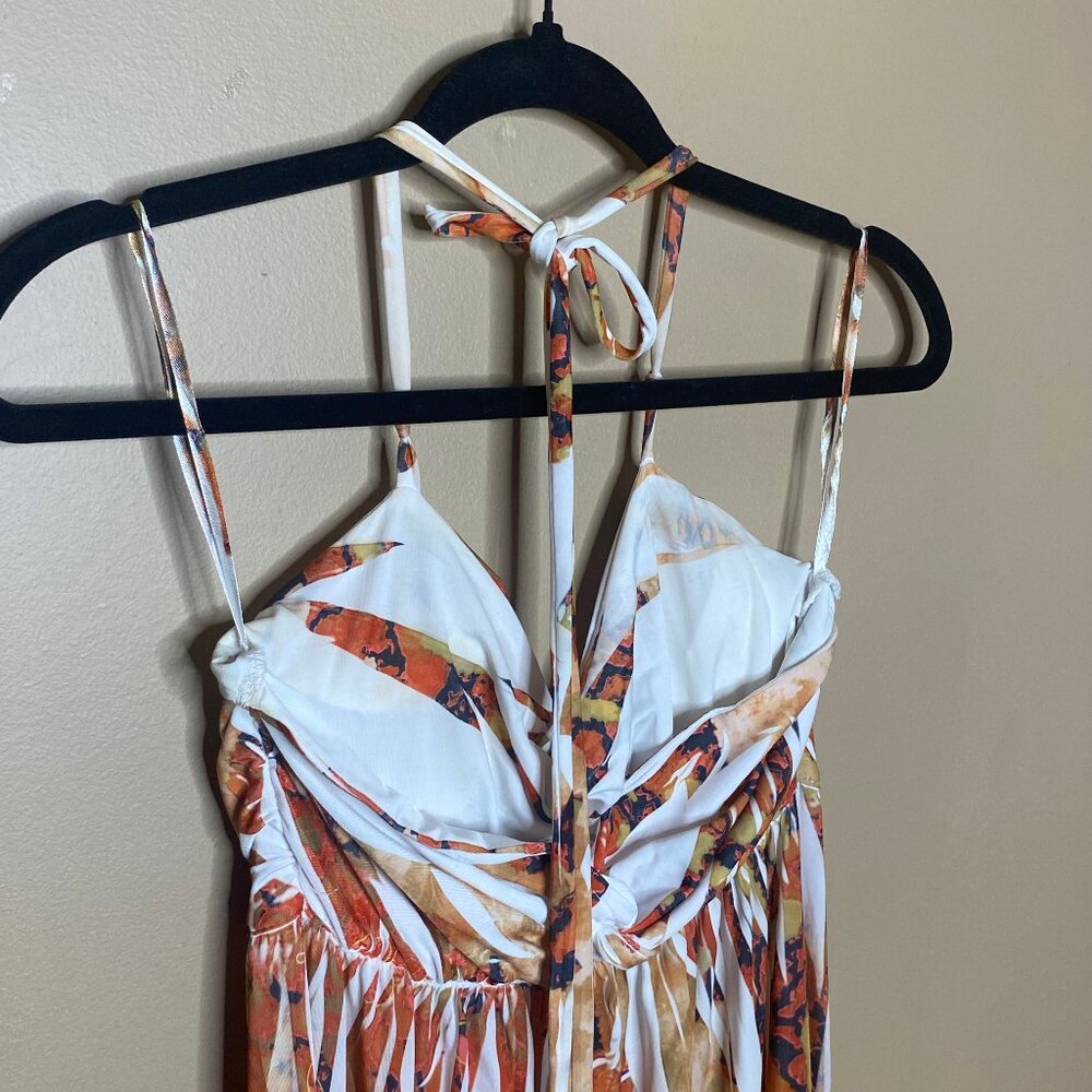 Playful Wild Print Summer Maxi Dress - Picture 7 of 11